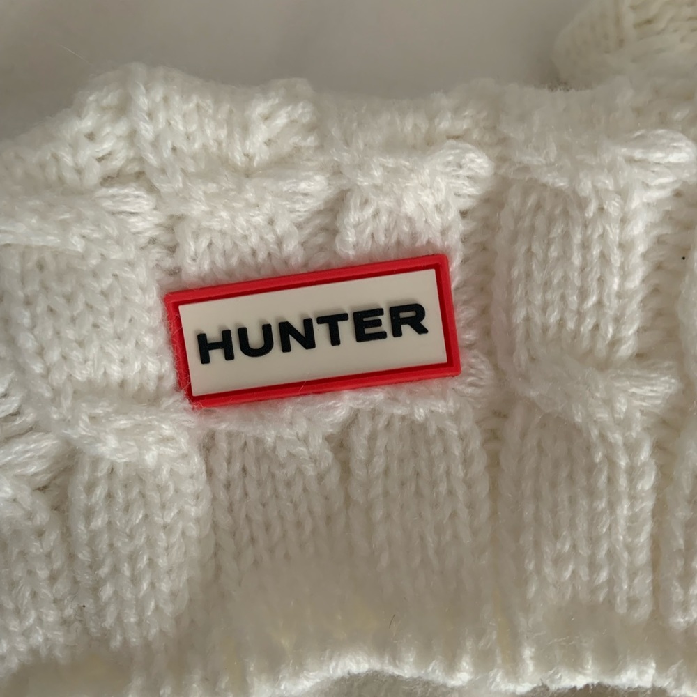 Hunter boot socks bright white